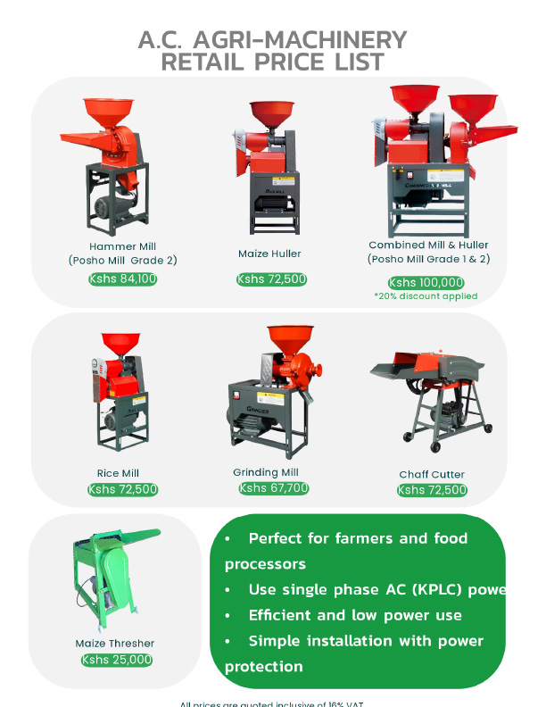 Price list